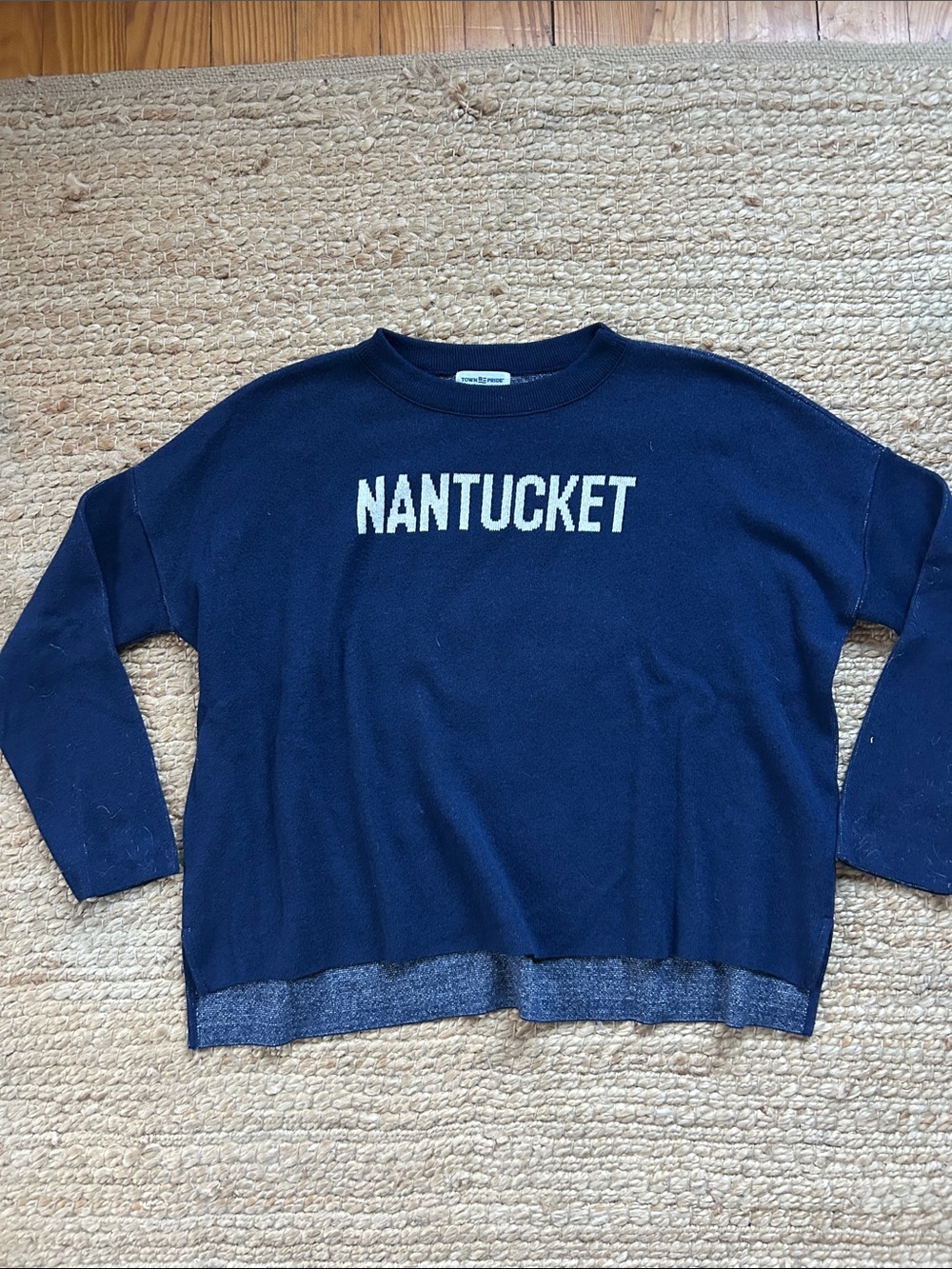 Nantucket Navy Crewneck Sweater - Unbranded